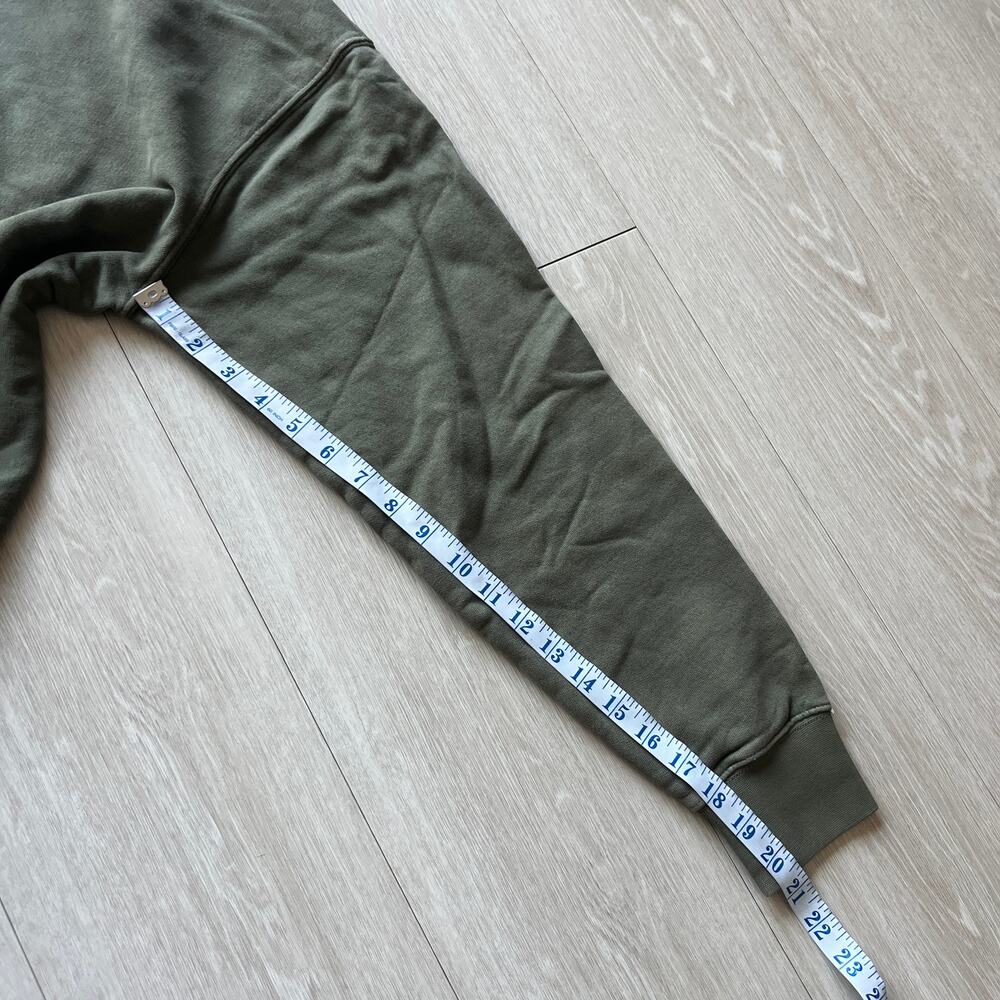 Madewell FLAWED McCarren Hoodie Mens Medium Olive Drab - Picture 6 of 15